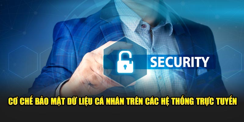 Cơ chế bảo mật dữ liệu cá nhân trên các hệ thống trực tuyến