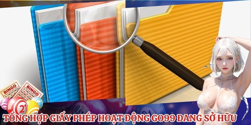 Tổng hợp các giấy phép hoạt động mà GO99 đang sở hữu